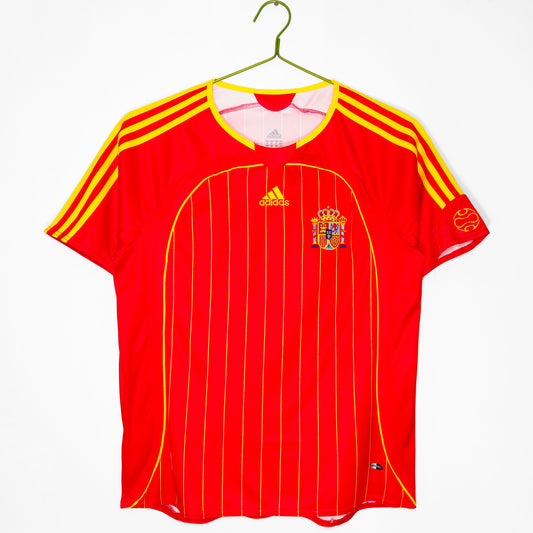 Spain 2006 Retro Home Jersey