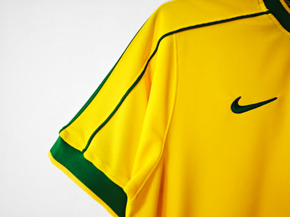 Brazil 1998 Retro Home Jersey