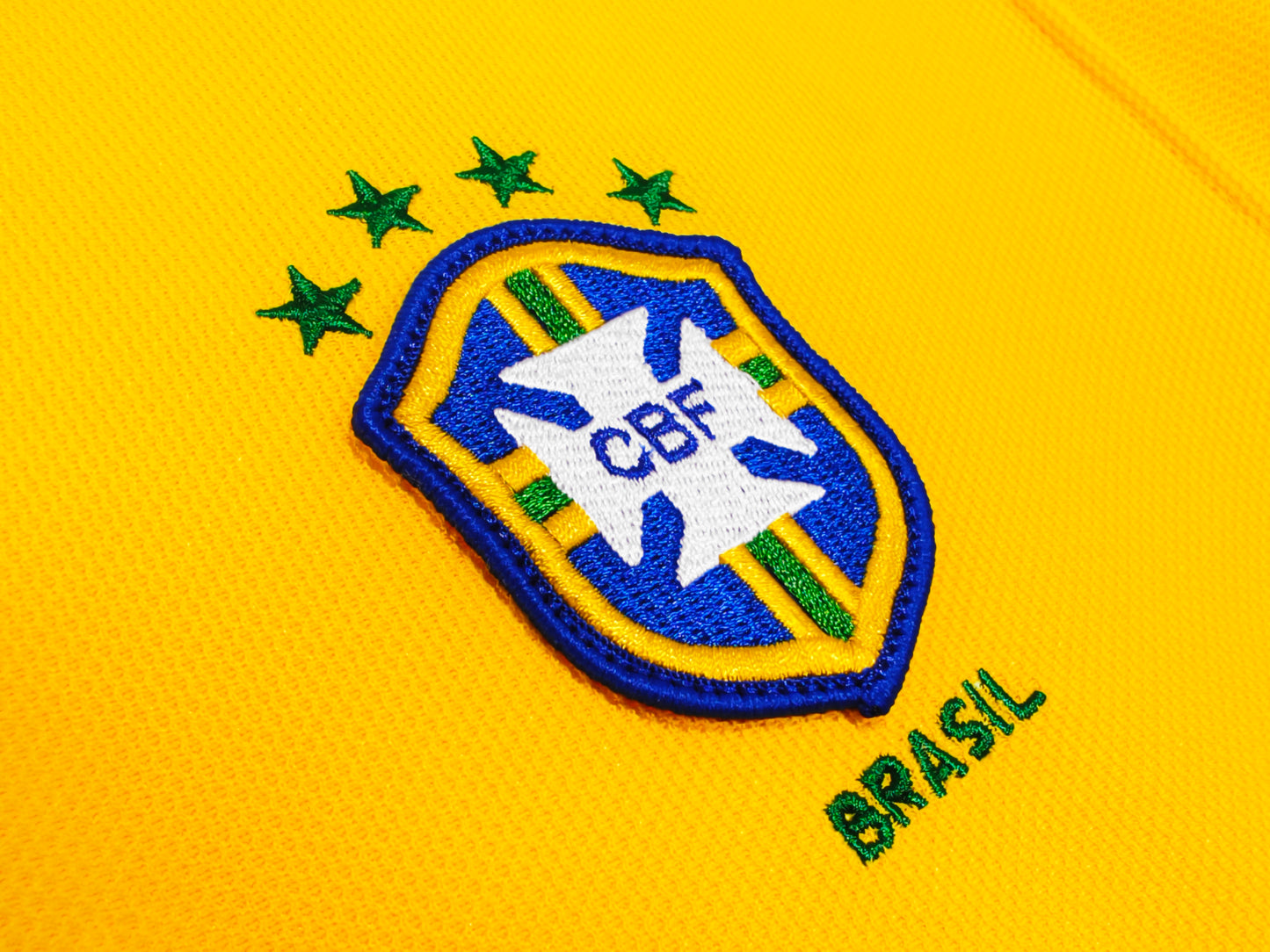 Brazil 1998 Retro Home Jersey