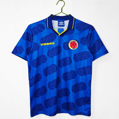 Colombia 1994 Retro Away Jersey