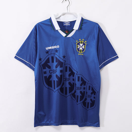 Brazil 1996 Retro Away Jersey