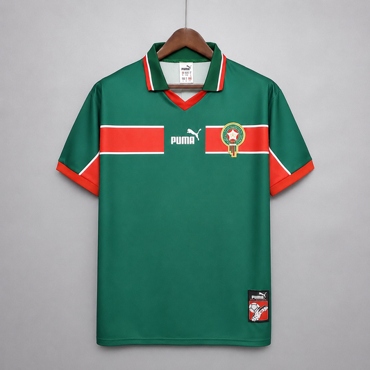 Morocco 1998 Retro Home Jersey