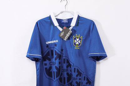 Brazil 1996 Retro Away Jersey