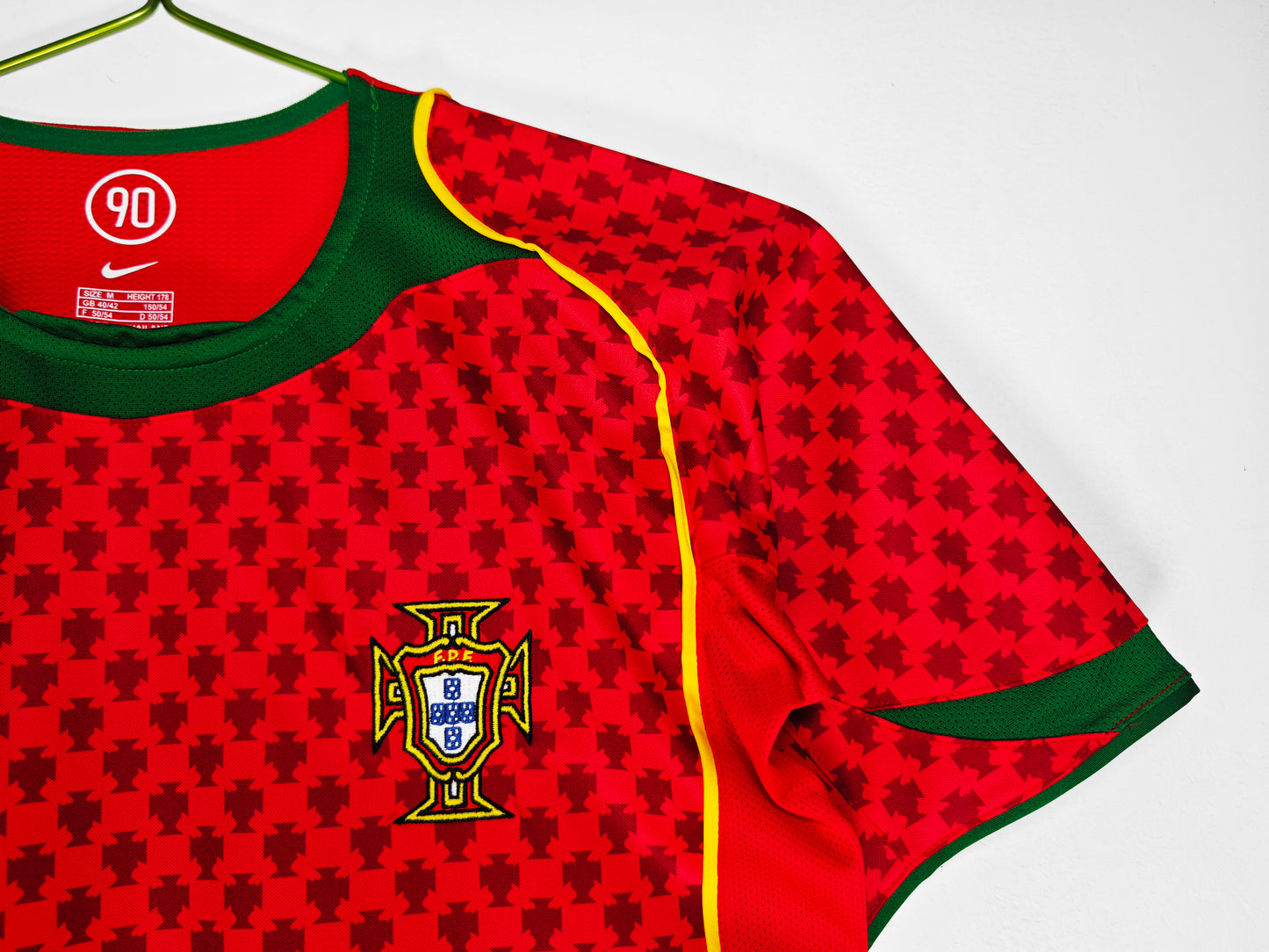 Portugal 2004 Retro Home Jersey
